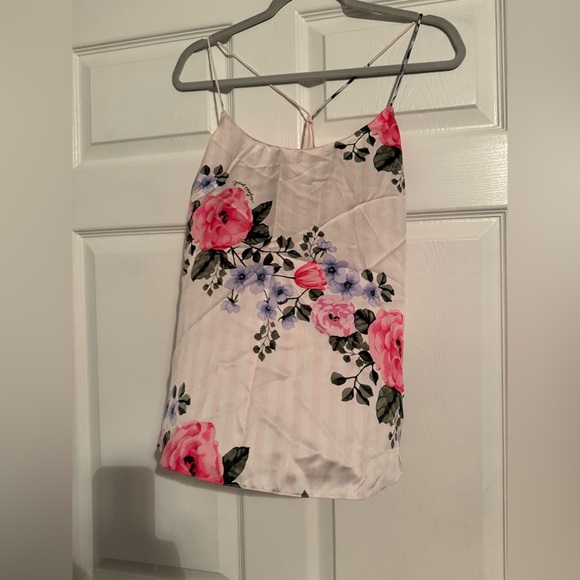 Victoria's Secret Floral Pajama Set with Pink and Blue 3 piece set - Picture 5 of 8